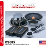 Loa cánh  phân tần 2 way  cho ô tô -  Loa DATASAT 2 way RS 685 chất lượng âm thanh từ Mỹ đẳng cấp cao