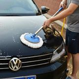 Chổi rửa xe 2 trong 1 kèm vòi nước đa năng tiện lợi hàng tốt bền bỉ tạo bọt, cây lau xe xịt nước