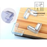 Miếng Dán Góc Bàn Trong Suốt chống Va Chạm Đáng Tiếc Xảy Ra Giúp Các Cạnh Góc Bàn Trở Nên An Toàn Hơn