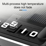 Bảng Số Điện Thoại Pin Sạc Năng Lượng Mặt Trời Phát Sáng Ban Đêm Dừng Đỗ Xe Hàng Cao Cấp