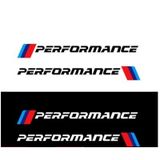 Tem Sticker Phản Quang Decal  Dán Trang Trí Xe Hơi Bmw ô tô  Series 3 5 X3 X4 X5 X6 chữ Performance