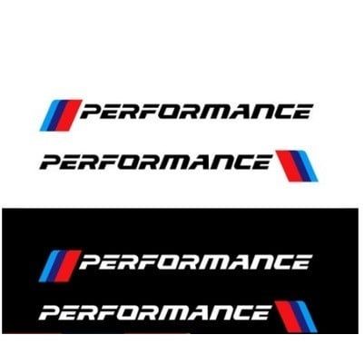 Tem Sticker Phản Quang Dán Trang Trí Xe Hơi BMW
