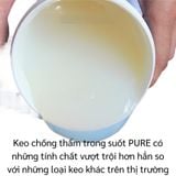 Keo Chống Thấm Trong Suốt Chống Rò Rỉ nước Mái Nhà, Tường Ngoài Cao Cấp Keo Epoxy chống giột lọ 300 gr