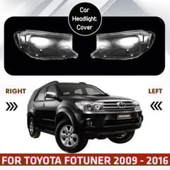 Vỏ đèn pha dòng Toyota Fortuner, được làm bằng nhựa trong suốt chất lượng cao, tạo vẻ ngoài sang trọng và tối ưu hóa ánh sáng phát ra từ đèn pha.