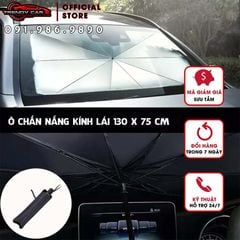 Ô che nắng kính lái ô tô, dù che kính lái bên trong xe hơi cửa hàng nội thất ô tô uy tín Trendycar
