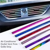 Nẹp Trang Trí Cửa Gió Điều Hòa Ô Tô - Chỉ Viền Trang Trí Nội thất ô tô Khe Gió Ô Tô