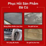 CHAI DASHBOARD WAXING 450ml Dưỡng, Phục Hồi Nhựa Nhám, Làm Đen nhựa nhám, Làm Mới Ghế Da Đóng chai sử dụng tiện lợi