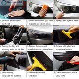 Phim Dán Đèn Pha Xe Hơi màu vàng xuyên sáng phá sương, thời trang phong cách Kích Thước 30x100cm