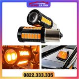 Đèn 33 mắt LED 12v-80v xi nhan, phanh, đèn lùi xe chân 1156 1157 7443, 3157 BA15S, P21W, BAU15S, PY21W, T20, T25