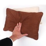 [⚡FLASH SALE⚡] Gối Tựa Đầu Dựa Cổ Ô Tô Xe Hơi Da Lộn Maybach Cao Cấp Siêu Mềm Chống Đau Mỏi (nhiều màu)