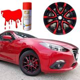 Sơn Xe Hơi Màu Đỏ Tươi HAOSHUN Cao Cấp Bình Xịt 400ml Màu Bóng Sơn Lazang Sơn Heo Phanh, Sơn Vỏ Xe, sơn đồ gỗ nội thất