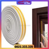 [⚡FLASH SALE⚡] 6 Mét Chặn Cửa, Ron Dán Khung Cửa, Lấp Kín Khe Hở, Chặn Nước, Cách Âm, Chống Thoát Nhiệt, Va Đập - Dán Đư