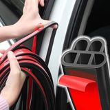 Combo 10 mét gioăng chống ồn ô tô, ron cửa cao su nẹp cửa chống ồn chữ D, P, Z, B dán cửa, nắp cốp giá tốt