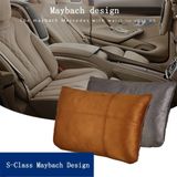 Gối Tựa Lưng Ghế Ô Tô Vải Da Lộn Thoải Mái Gối Tựa Lưng Hỗ Trợ Lớp S Của Maybach Design Cho Ghế Ô Tô Ghế Văn Phòng