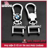 Móc Chìa Khóa ô tô logo BMW loại tốt inox siêu bền đẹp tiện dụng móc vào đỉa quần bảo hành 3 tháng 1 đổi 1