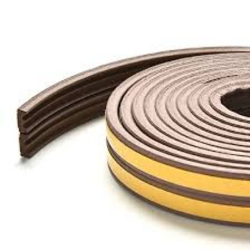 Gioăng cao su chữ E chống ồn, ngăn Bụi cửa nhà