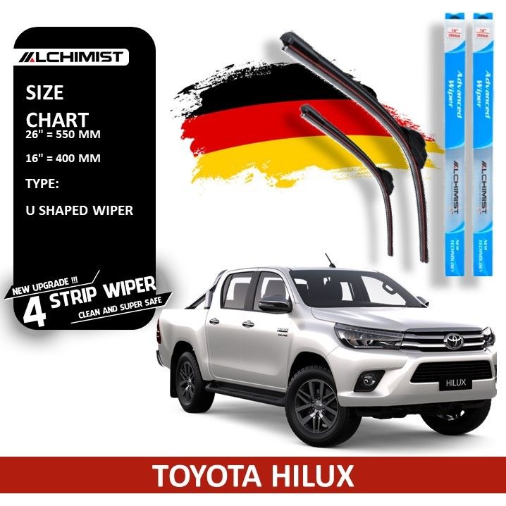 Gạt Mưa Silicon Toyota Hilux