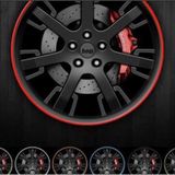 ⚡️FLASH SALE⚡️ chỉ viền bánh xe, nẹp chống xước lazang xe hơi,cao su dán viền trang trí bánh ô tô cuộn 8m chất lượng cao