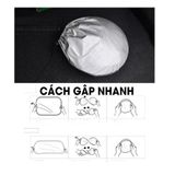 tấm chắn nắng oto xe hơi bộ 6 tấm vải tráng bạc phản sáng hiệu quả bền bỉ dễ gấp gọn