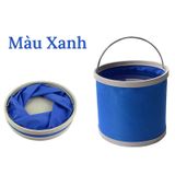 Phụ kiện ô tô |  Xô Đựng Nước Gấp Gọn – Dùng Đựng Nước Rửa Xe Và Làm Xô Câu Cá Tiện Lợi