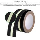 Cuộn Băng Keo PVC Dạ Quang Chống Trơn Trượt cầu thang Độ Bám Cao phát sáng trong bóng tối, nẹp phản quang dán cầu thang