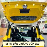 Combo Gioăng Dán Cách âm cho Xe VF3 chống ồn, ngăn bụi và thoát nhiệt điều hòa hiệu quả dễ làm