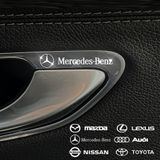 [HONDA] Miếng decal dán trang trí xe ô tô đẹp, tem kim loại chìm in logo hãng xe Honda Brio, City, Civic, CR-V, HR-V