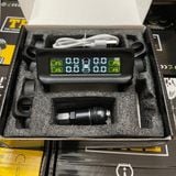 Cảm biến áp suất lốp TPMS van TRONG TIẾNG VIỆT màn hình LED pin NL mặt trời BH 12 tháng