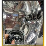 Đèn Pha Led Bi Cầu Mini H4 Y10 Bản Nâng Cấp Hiệu Suát Cắt Sáng Chống Chói H4 Cos Trắng Pha Trắng