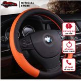 Freeship Bọc vô lăng da PU cao cấp cho xe hơi chất da đẹp Cỡ 38cm cho Sedan, SUV da đẹp bền đến 5 năm