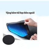 Đệm tổ ong 4D Sitter Gel Flex Silicone tấm lót ghế thoáng khí bảo vệ cột sống chất liệu mềm mại thân thiện