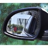 [loại tốt] 2 miếng dán chống bám nước mưa trên kính hậu xe ô tô - hình bầu dục