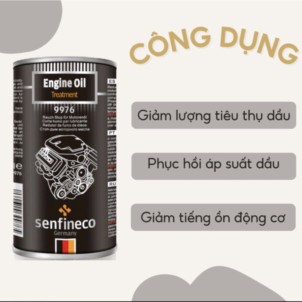Phụ Gia Ổn Định Nhớt Senfineco 9976 – 300ML
