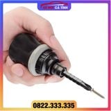 Bộ Tuốc Nơ Vít 12 Đầu, Tua vít trợ lực đảo chiều sửa chữa nhà cửa, ô tô, xe máy nam châm thép siêu cứng.