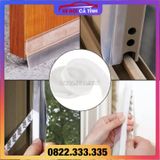 Ron Cao Su Dán Khe Hở Chân Cửa Ngăn Bụi Nước Côn Trùng-Trong kích thước 25 35 45mm-Gioăng dán cửa cao su