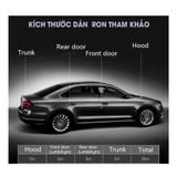 Dây cao su viền cửa xe ô tô bảo vệ chống ồn 2 trong 1