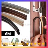 6M（3M*2） Tự dính D Loại cửa và cho Windows Bọt Seal Dải cách âm Chống va chạm Ron cửa lắp khe hở cửa