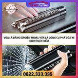 Bảng Số Điện Thoại Cho Xe Hơi Chất Liệu Hợp Kim Đỗ Xe Để Taplo Ô Tô, Tích Hợp Phá Kính Chất Liệu Siêu Bền