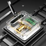 Bơm Lốp Ô tô, xe máy Ngắt Tự Động, Ngắt Tay Vie Stress Chính Hãng Tích Hợp Đèn Pin Soi Sáng.