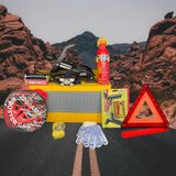 Bộ Cứu hộ Ô Tô có Bơm vá Lốp Đa Năng Cao Cấp loại tốt 10 món hàng cao cấp ảnh chụp thực tế