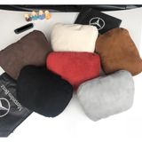 Gối Tựa Đầu Ô Tô Maybach vải da Lộn Ancatara