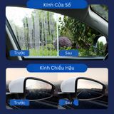 Chai kem chống bám nước trên kính xe, Dung dịch rửa kính xe ô tô, chai vệ sinh kính xe hơi chống bám dầu, nước mưa,