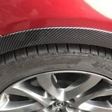 Vè cua lốp - ốp bảo vệ trang trí hốc lốp (hốc bánh xe) - màu đen sần