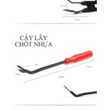Bộ dụng cụ tháo lắp nội thất ô tô nhựa POM - Bộ tháo taplo, nhựa bản lề thiết bị nhựa, tháo vô lăng, tháo cần số ô tô