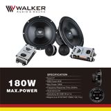 Loa cánh Ô tô Walker VM 602 Loa (phân tần) 2 chiều 6.5 inch chính hãng màng carbon hàng cao cấp 2-Way Component System