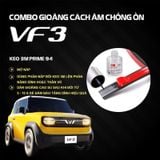 Combo Gioăng Dán Cách âm cho Xe VF3 chống ồn, ngăn bụi và thoát nhiệt điều hòa hiệu quả dễ làm