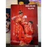 Khung ảnh gỗ tráng gương treo tường bo viền 40x60 ,50x75 ,60x90 in theo yêu cầu