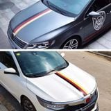 decal dán xe thể thao phong cách BMW M sport, cờ ý, đức, pháp, loại cao cấp độ bền cao