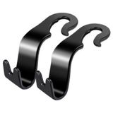 Móc treo sau ghế dành cho xe hơi đa chức năng dùng để treo móc đồ vật tiện lợi, đồ trên xe, nhựa bền bỉ cao cấp