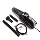 Máy hút bụi kiêm bơm lốp và đèn pin dạng tẩu sạc nguồn DC 12V